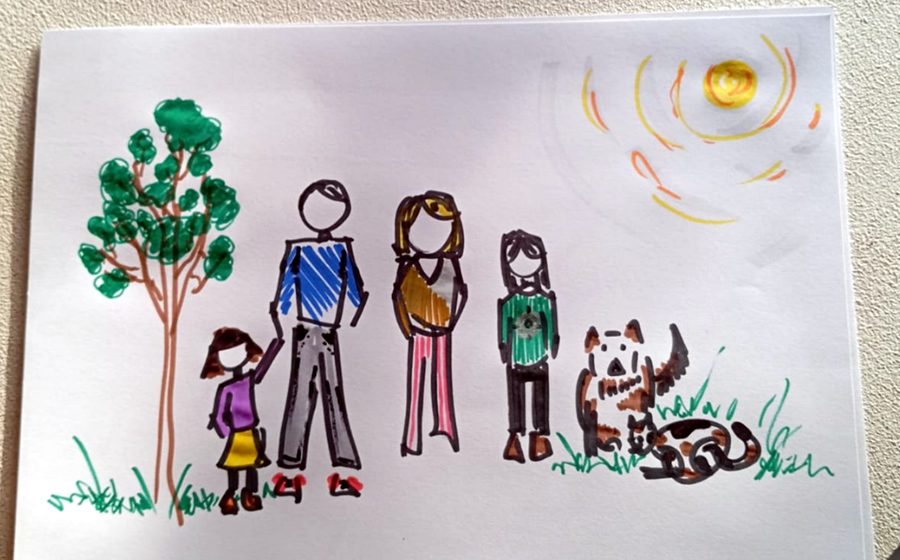 Example of Family Art Psychotherapy